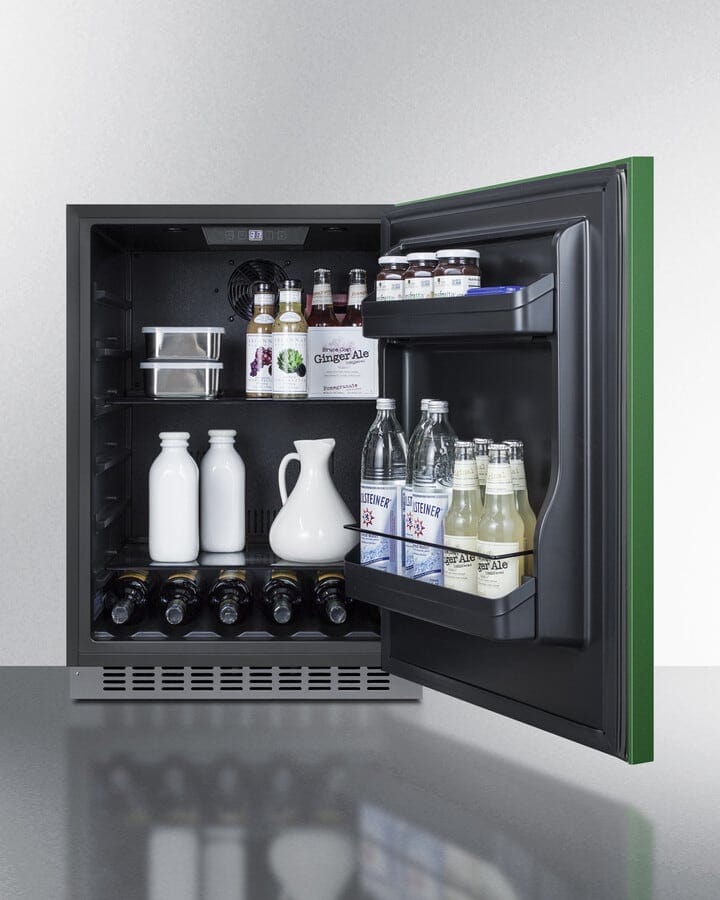 Summit 24" Right Hinge Built-in All-Refrigerator AL54G Refrigerators AL54G Wine Coolers Empire