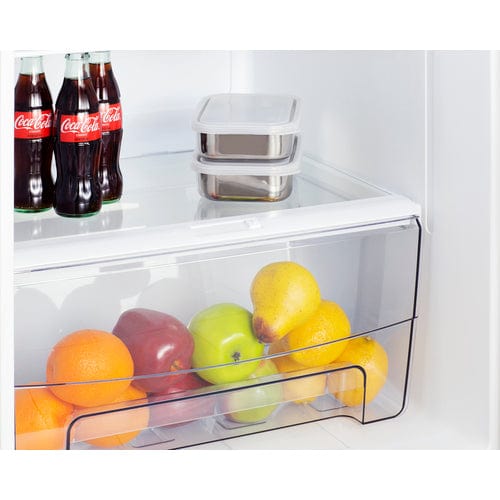 Summit 24" Stainless Refrigerator-Freezer W/ Icemaker FF1293SSIM Refrigerators FF1293SSIM Wine Coolers Empire