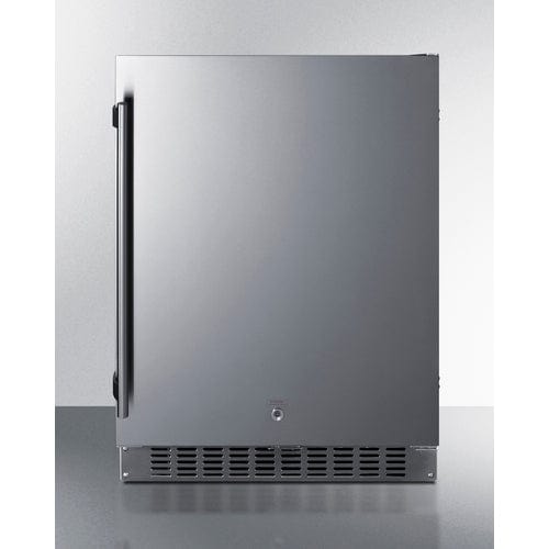 Summit 24" Stainless Steel All-Refrigerator ASDS2413CSS Refrigerators ASDS2413CSS Wine Coolers Empire