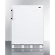 Summit 24" White Finish ADA Refrigerator-Freezer CT661WADA Refrigerators CT661WADA Wine Coolers Empire