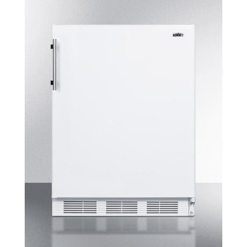 Summit 24" White Finish Refrigerator-Freezer CT661W Refrigerators CT661W Wine Coolers Empire