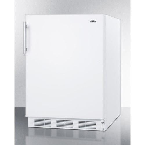 Summit 24" White Finish Refrigerator-Freezer CT661W Refrigerators CT661W Wine Coolers Empire