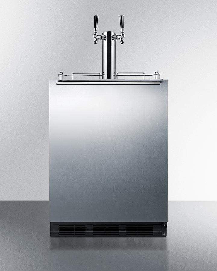Summit 24" Wide Built-In Kegerator, ADA Compliant SBC58BLBIADA Kegerators SBC58BLBIADA Wine Coolers Empire