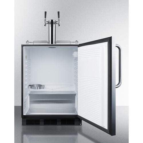 Summit 24" Wide Built-In Kegerator, ADA Compliant SBC58BLBICSSADA Kegerators SBC58BLBICSSADA Wine Coolers Empire