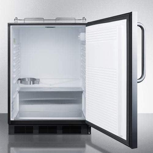 Summit 24" Wide Built-In Kegerator, ADA Compliant SBC58BLBICSSADANK Kegerators SBC58BLBICSSADANK Wine Coolers Empire
