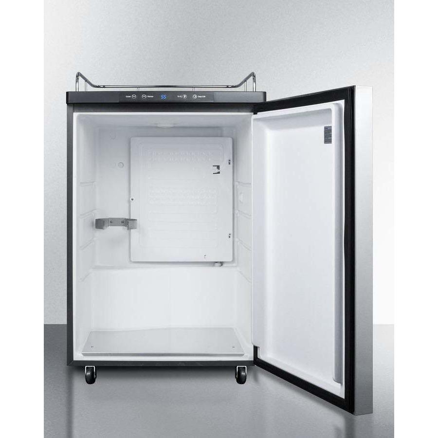 Summit 24" Wide Built-In Kegerator SBC635MBI7NKSSHH Kegerators SBC635MBI7NKSSHH Wine Coolers Empire