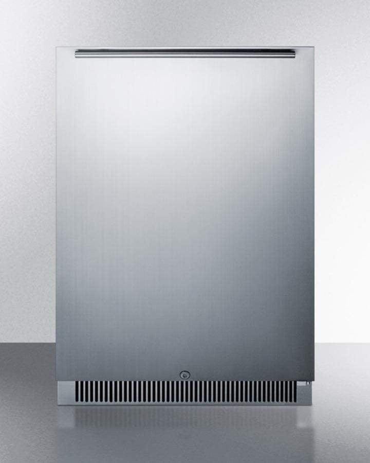 Summit 24" Wide Built-In Outdoor All-Refrigerator CL68ROS Refrigerators CL68ROS Wine Coolers Empire
