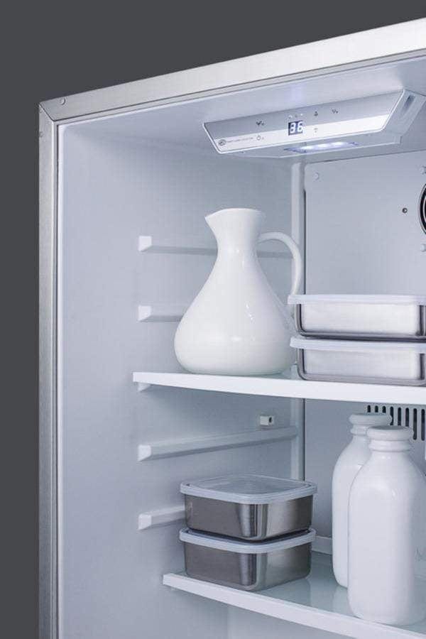 Summit 24" Wide Built-In Outdoor All-Refrigerator CL68ROS Refrigerators CL68ROS Wine Coolers Empire