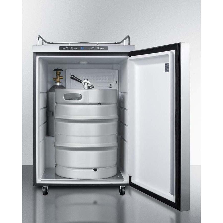 Summit 24" Wide Outdoor Kegerator SBC635MOS7NKHH Kegerators SBC635MOS7NKHH Wine Coolers Empire