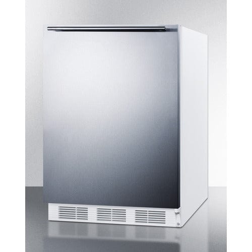 Summit 24" Wide Refrigerator-Freezer CT661WSSHH Refrigerators CT661WSSHH Wine Coolers Empire