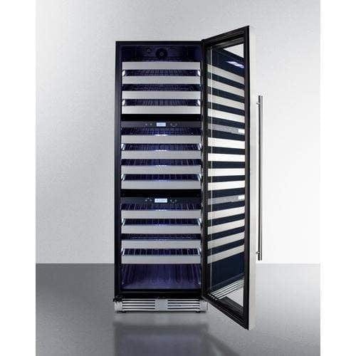 Summit 24" Wide Triple Zone Wine Cellar SWCP1988T Wine Coolers SWCP1988T Wine Coolers Empire