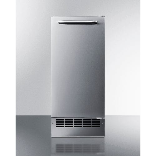 Summit 25 lb. Drain Free Outdoor Icemaker BIM271OS Ice Makers BIM271OS Wine Coolers Empire