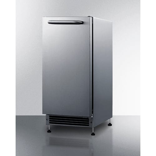 Summit 25 lb. Drain Free Outdoor Icemaker BIM271OS Ice Makers BIM271OS Wine Coolers Empire