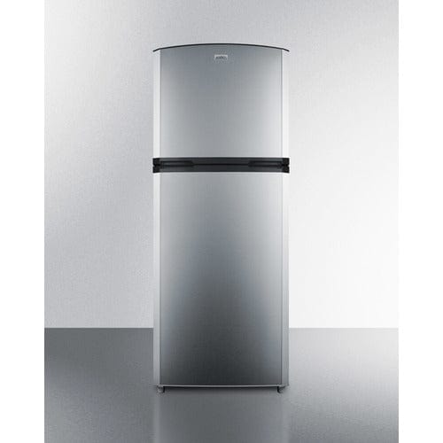 Summit 26" Top Mount Stainless Refrigerator-Freezer W/ Icemaker FF1427SSIM Refrigerators FF1427SSIM Wine Coolers Empire