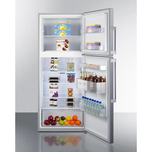 Summit 28" Right Hinge Top Mount Refrigerator-Freezer FF1513SS Refrigerators FF1513SS Wine Coolers Empire