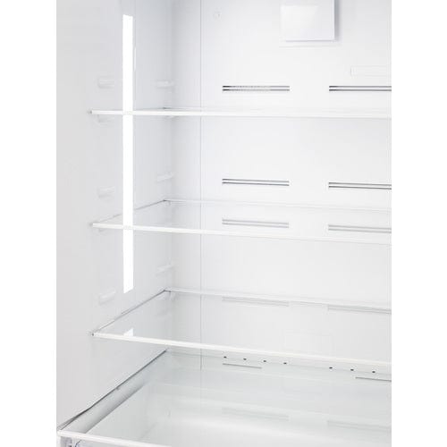 Summit 28" Top Mount W/ Icemaker Refrigerator-Freezer FF1512SSIM Refrigerators FF1512SSIM Wine Coolers Empire