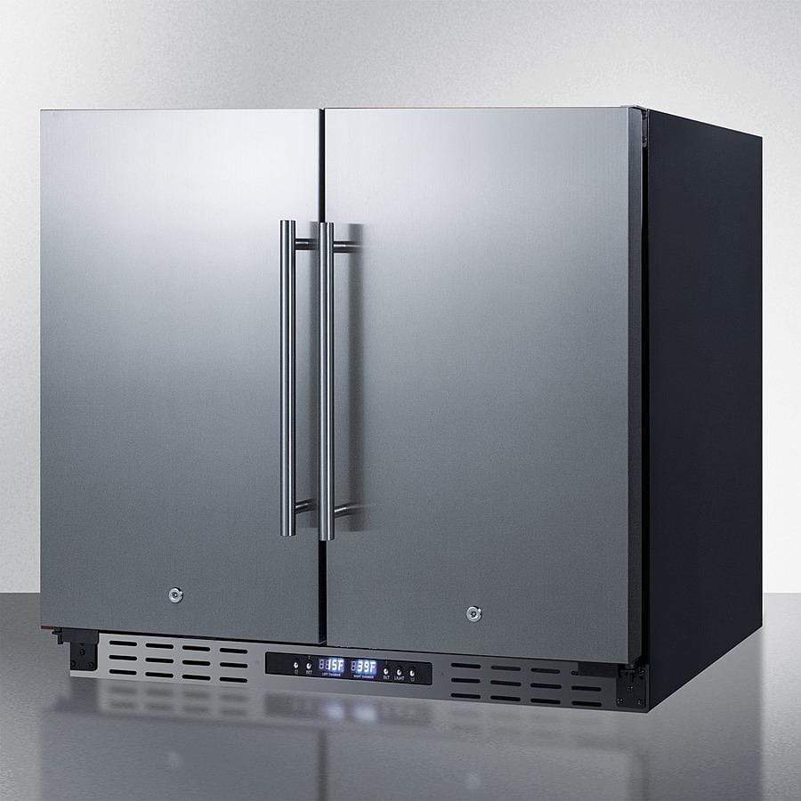Summit 36" Wide Built-In Refrigerator-Freezer, ADA Compliant FFRF36ADA Refrigerators FFRF36ADA Wine Coolers Empire