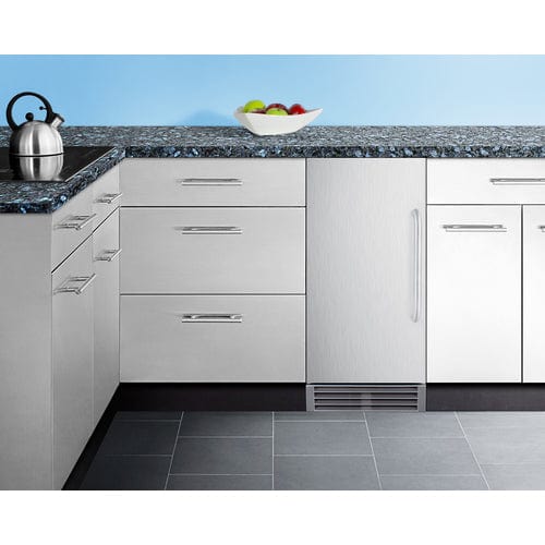 Summit 50 lb. Outdoor ADA Built-In Clear Icemaker BIM47OSADA Ice Makers BIM47OSADA Wine Coolers Empire