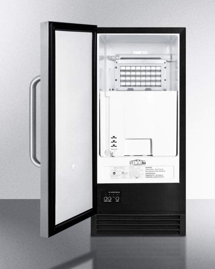 Summit Built-In 50 lb. Clear Icemaker BIM44G Ice Makers BIM44G Wine Coolers Empire