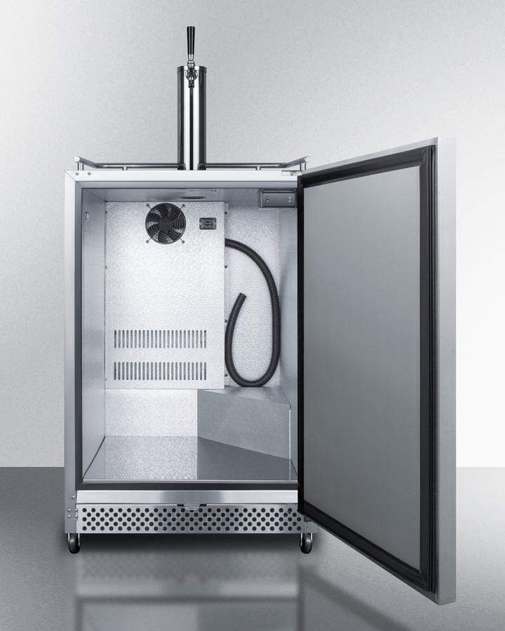 Summit Commercial 24"  Built-In Auto Defrost Outdoor Coffee Kegerator SBC695OSCF Coffee Dispensers SBC695OSCF Wine Coolers Empire