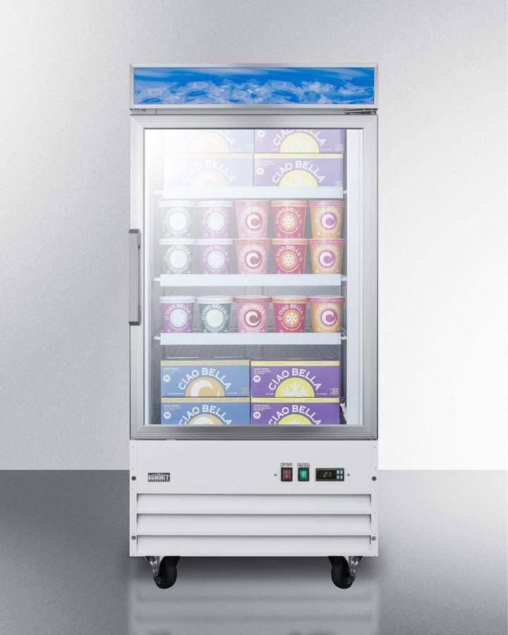 Summit Commercial 27" Upright All-Freezer SCFU1211 Freezers SCFU1211 Wine Coolers Empire