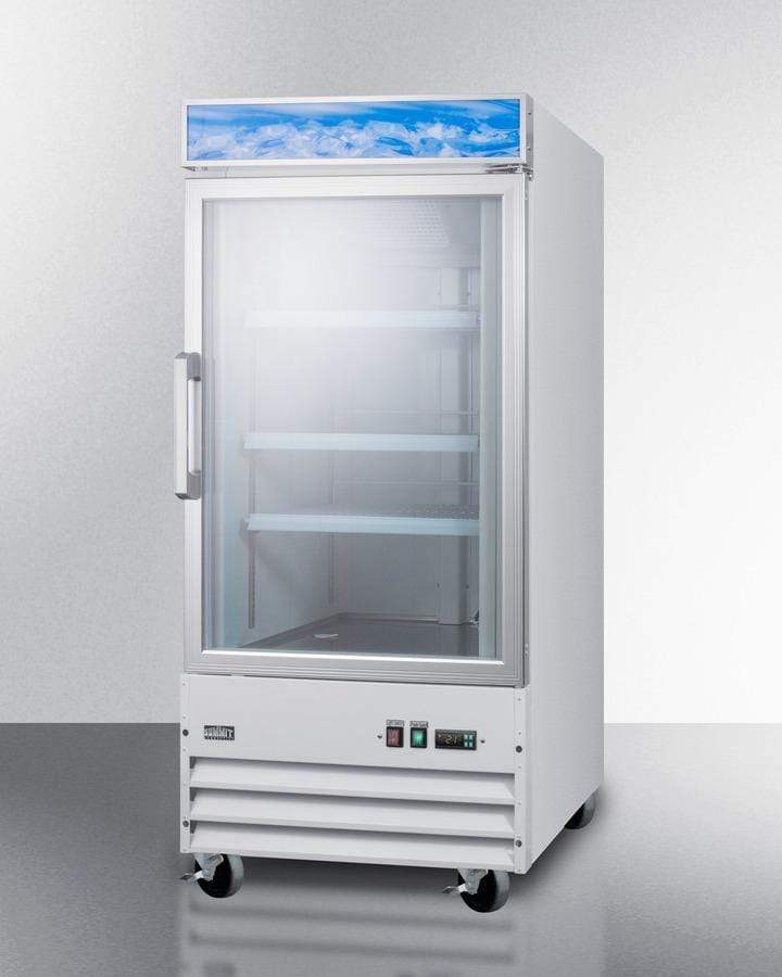 Summit Commercial 27" Upright Frost Free Beer Froster SCFU1211FROST Beverage Centers SCFU1211FROST Wine Coolers Empire