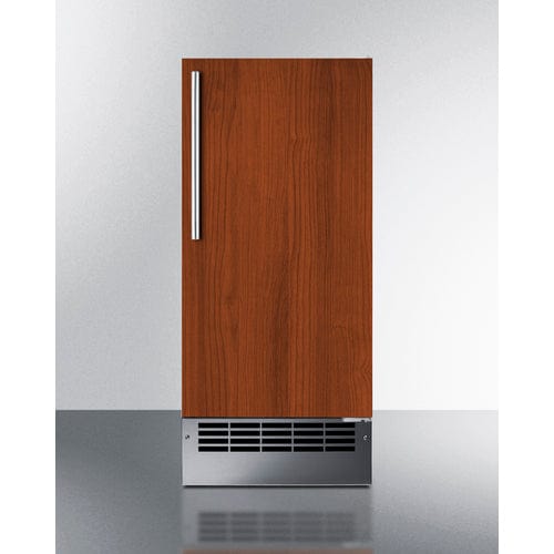 Summit Panel Ready Drain Free Icemaker BIM26H34IF Ice Makers BIM26H34IF Wine Coolers Empire