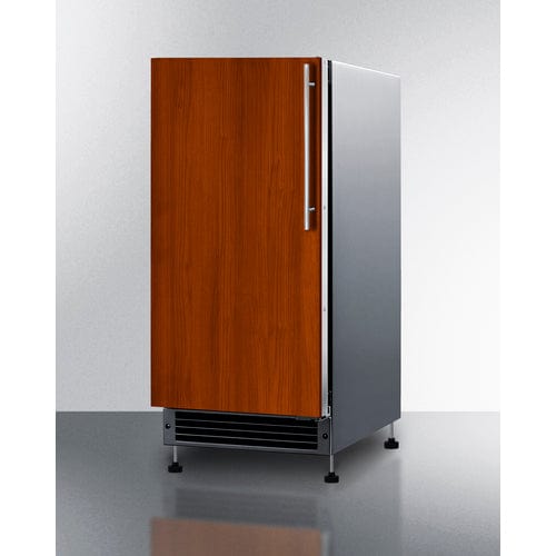 Summit Panel Ready Left Hinge Icemaker BIM26H34IFLHD Ice Makers BIM26H34IFLHD Wine Coolers Empire