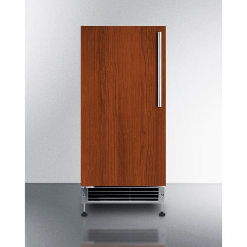 Summit Panel Ready Left Hinge Icemaker BIM26H34IFLHD Ice Makers BIM26H34IFLHD Wine Coolers Empire