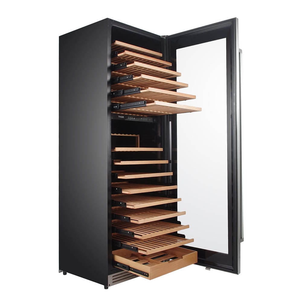 Thor Kitchen 24” Dual Zone Freestanding Wine Cooler TWC2403DI Wine Coolers TWC2403DI Wine Coolers Empire