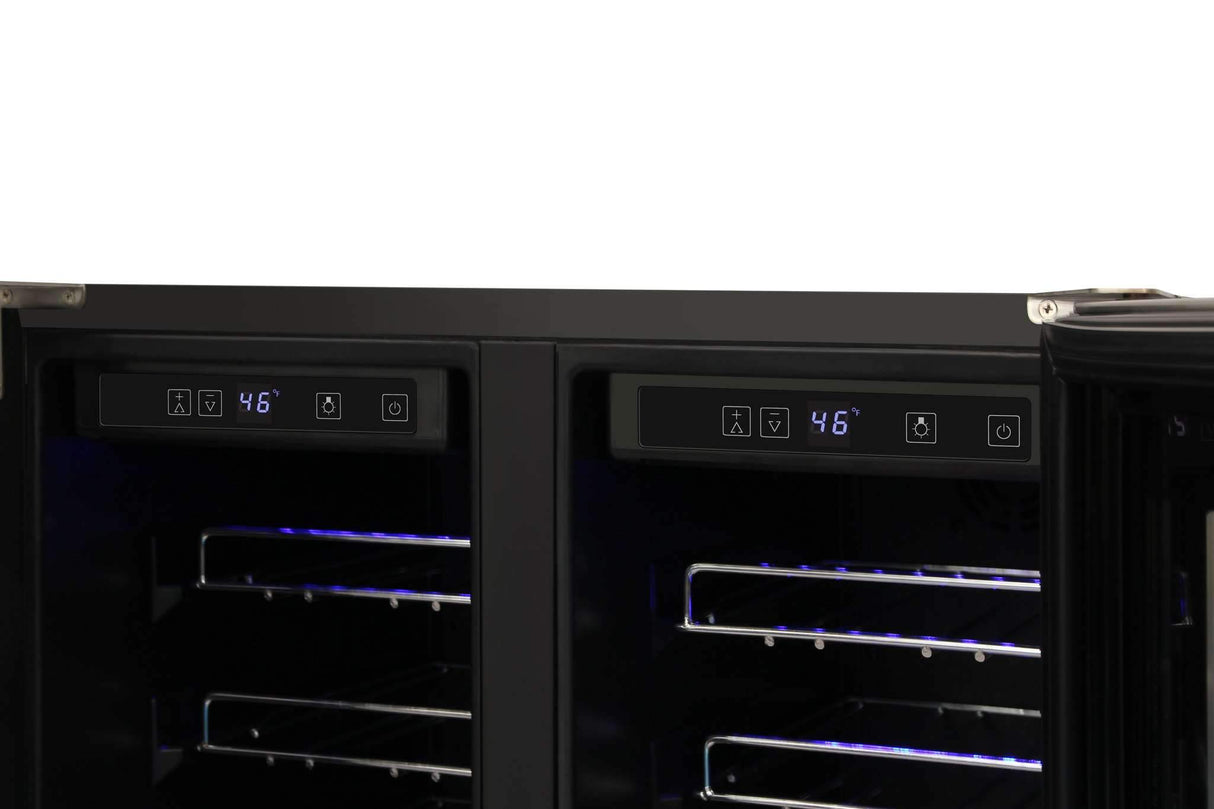 Thor Kitchen 42-Bottle Built-in Dual Zone Wine Cooler TWC2402 Wine Coolers TWC2402 Wine Coolers Empire