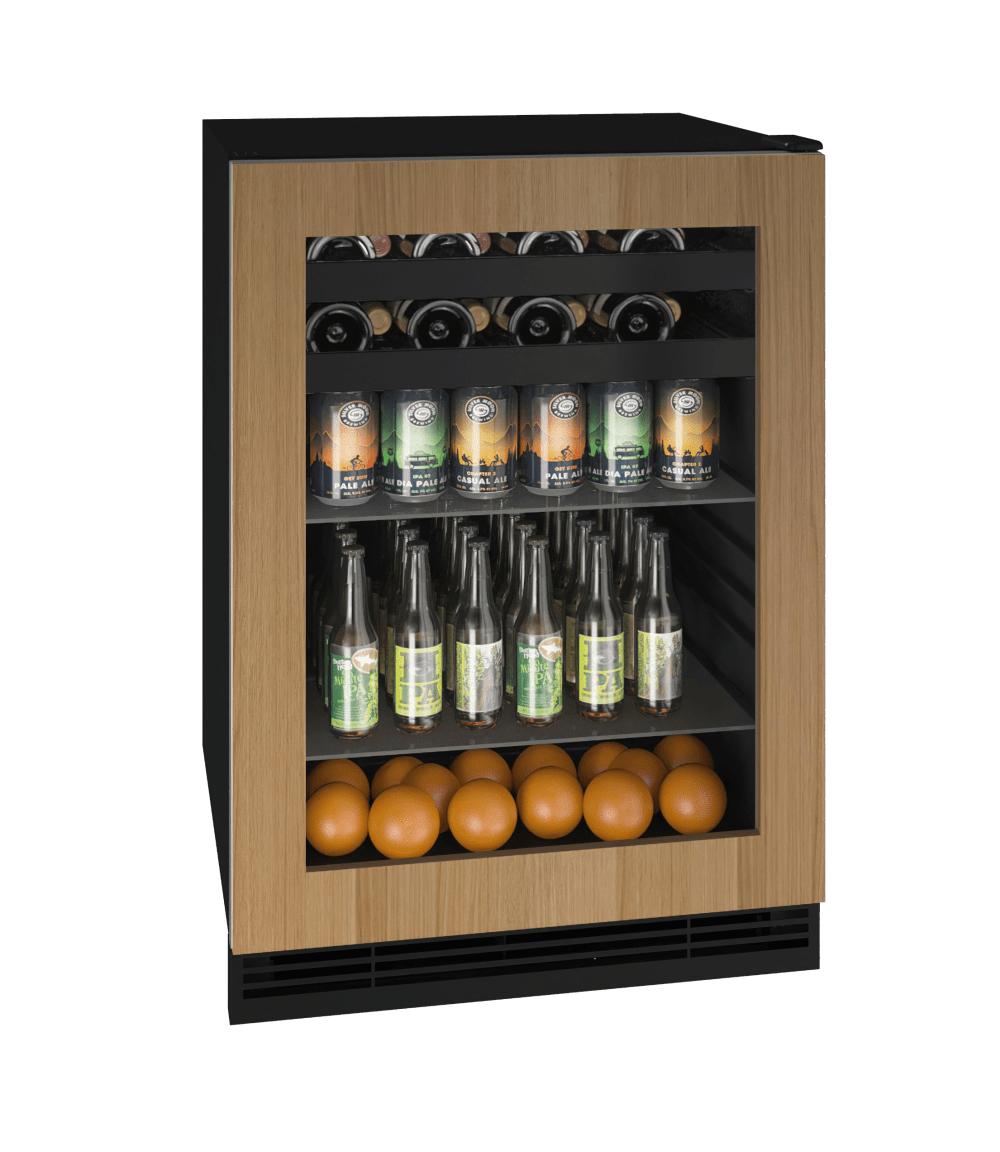 U-Line 24" Integrated Frame Beverage Center UHBV124-IG01A Beverage Centers UHBV124-IG01A Wine Coolers Empire