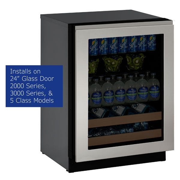 U-Line 24" Stainless Handless Panel Frame - ULASHP24FRAME Accessories ULASHP24FRAME Wine Coolers Empire