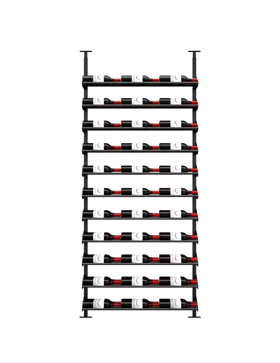 Ultra Wine Racks 66-99 Bottles Standard Showcase Horizontal Wine Racks Wine Coolers Empire