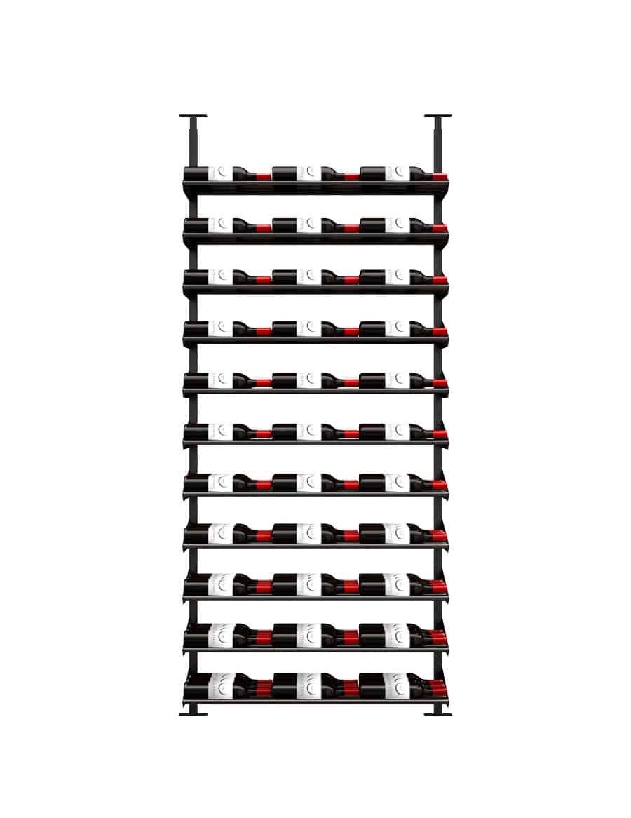 Ultra Wine Racks 66-99 Bottles Standard Showcase Horizontal Wine Racks Wine Coolers Empire
