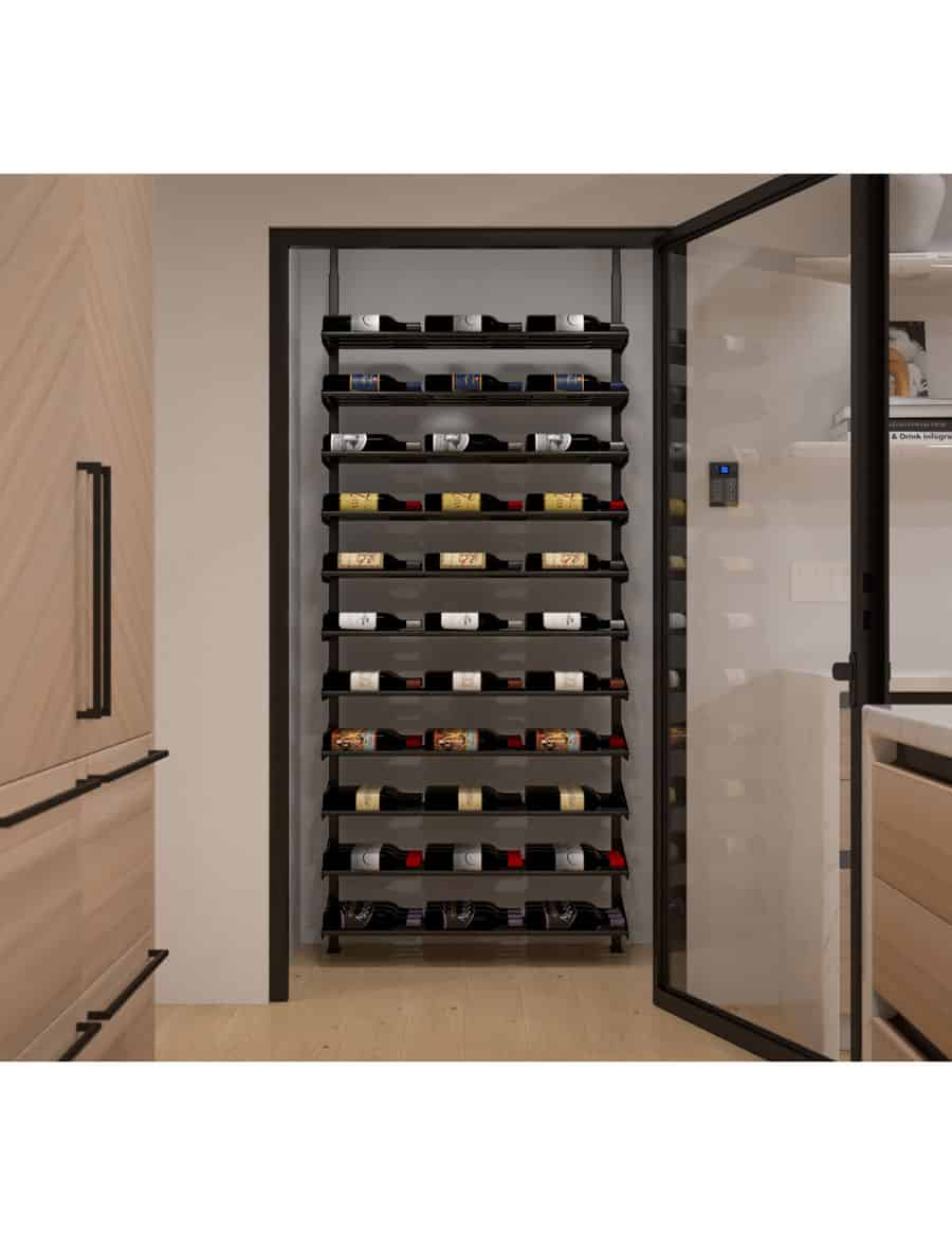 Ultra Wine Racks 66-99 Bottles Standard Showcase Horizontal Wine Racks Wine Coolers Empire