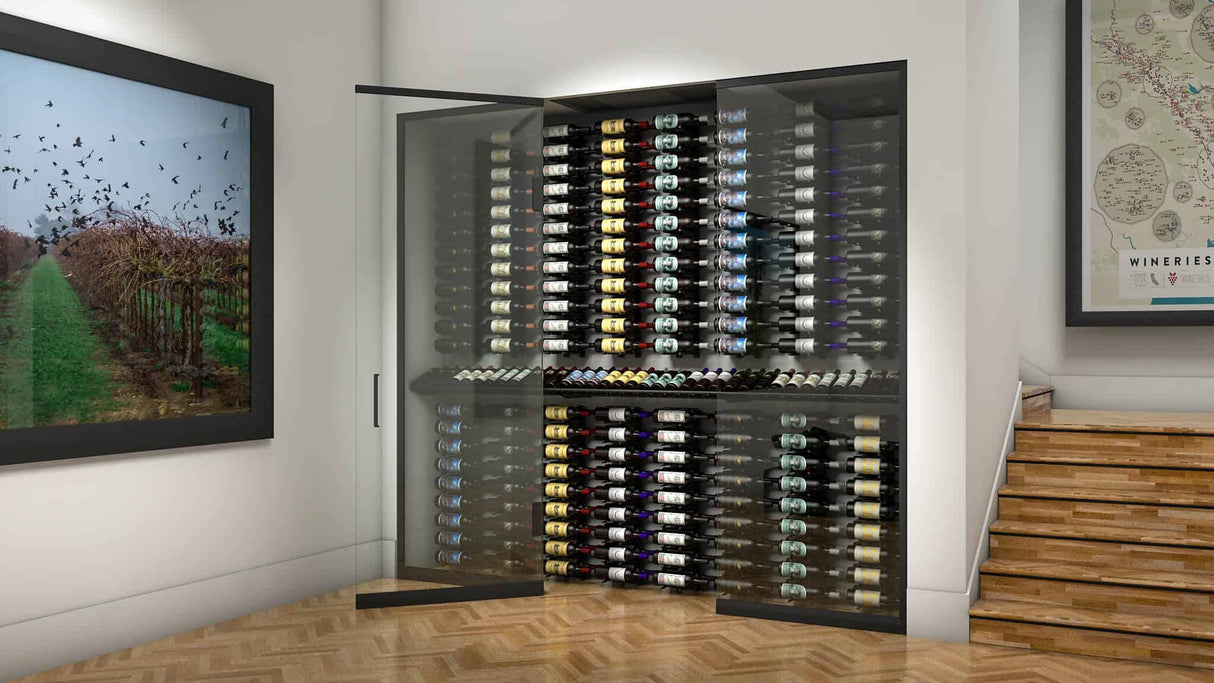 Ultra Wine Racks - Display Rows 3FT (12 Bottles) Display Rows 3FT-DISPLAY-BLK Wine Coolers Empire