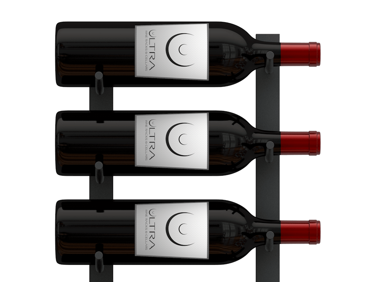 Ultra Wine Racks E-Series 1-4Ft Wall Rails Metal Wine Rack Wall Rails Wine Coolers Empire