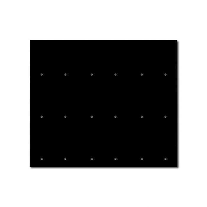 Ultra Wine Racks - Faceplates HZ (3 to 9 Bottles) Wine Panels UFP-BLAC-HZ Wine Coolers Empire