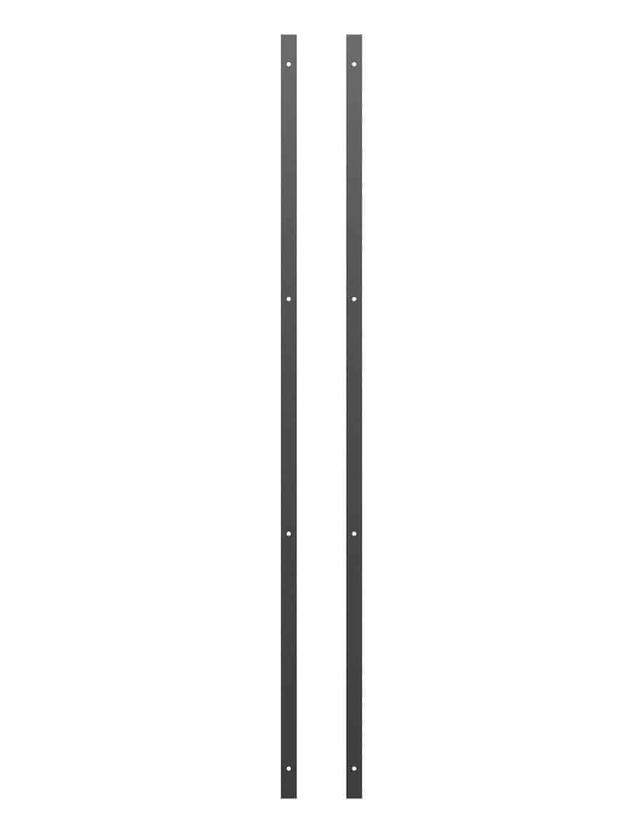 Ultra Wine Racks Floor-to-Ceiling Backer Channel FTC-BC-MBK Floor-to-Ceiling FTC-BC-MBK Wine Coolers Empire