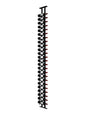 Ultra Wine Racks Floor-To-Ceiling Mounted Display - 1 Sided (21 Bottles) Floor-to-Ceiling FTC-BLK-1SD Wine Coolers Empire