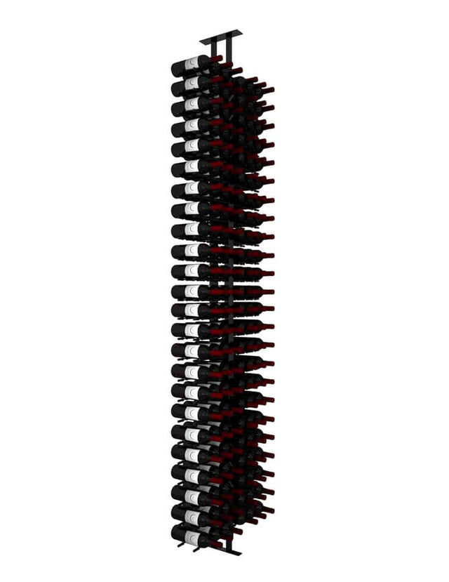 Ultra Wine Racks Floor-To-Ceiling Mounted Display - 2 Sided (126 Bottles) Floor-to-Ceiling FTC-BLK-2SD-TD Wine Coolers Empire
