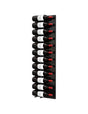 Ultra Wine Racks - Fusion HZ Label-Out Wine Wall Black Acrylic (4 Foot) Wine Walls FW-BK-HZ-4-1D-BA Wine Coolers Empire