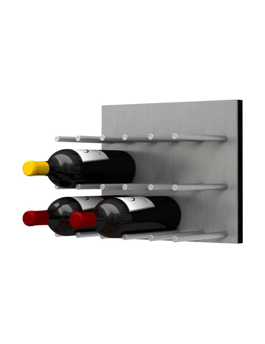 Ultra Wine Racks - Fusion Panels Straight Alumasteel (9 Bottles) Wine Panels Wine Coolers Empire