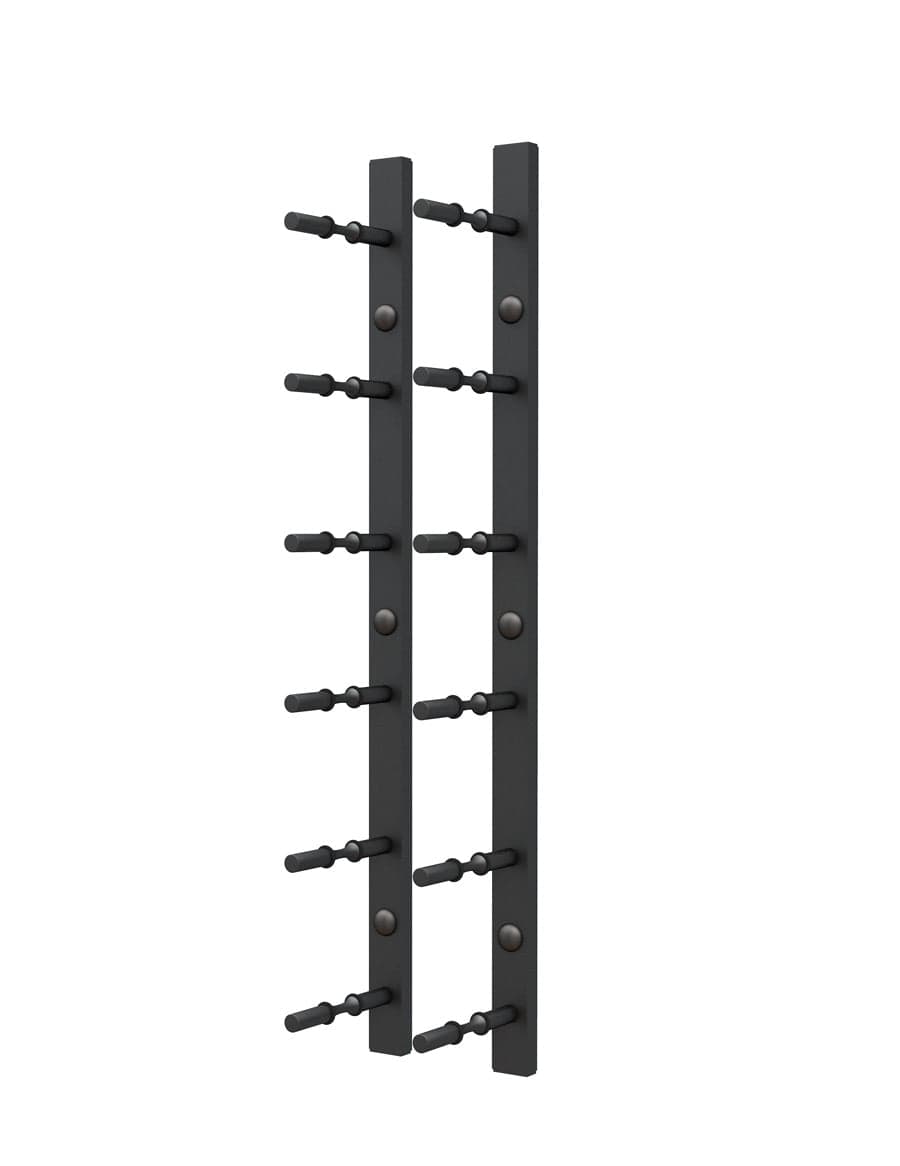Ultra Wine Racks HZ Wall Rails - 2FT Metal Wine Racks (6 to 18 Bottles) Wall Rails Wine Coolers Empire