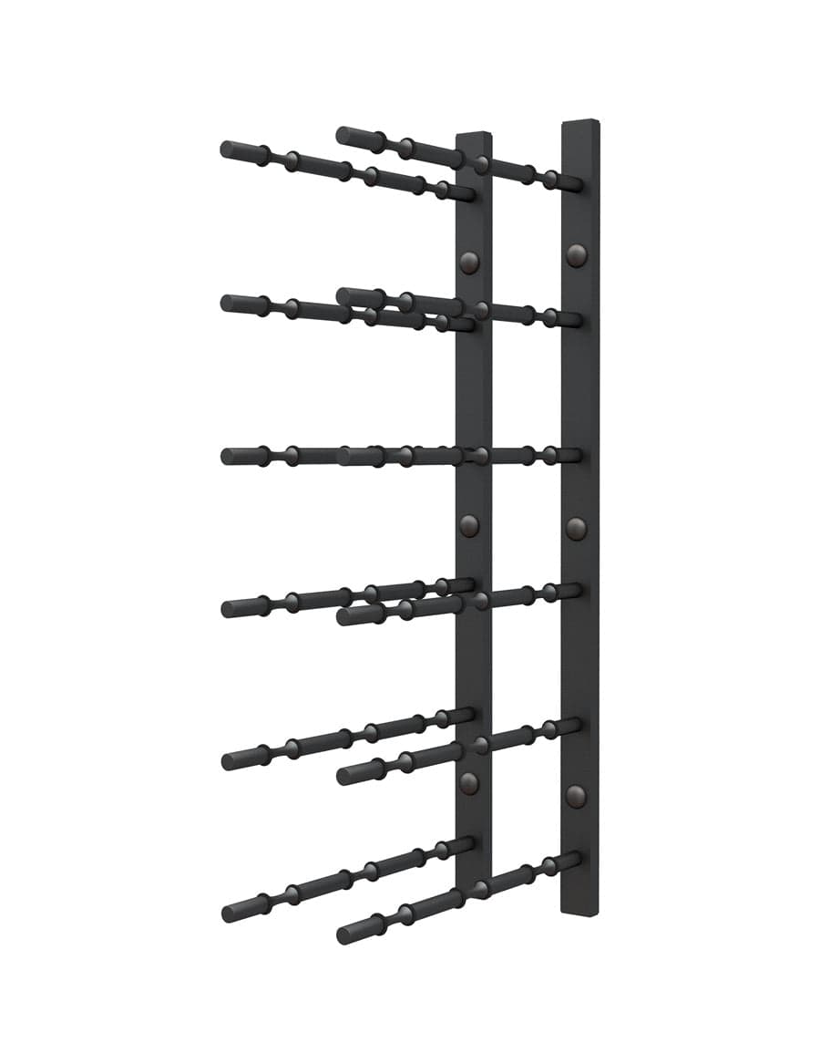 Ultra Wine Racks HZ Wall Rails - 2FT Metal Wine Racks (6 to 18 Bottles) Wall Rails Wine Coolers Empire