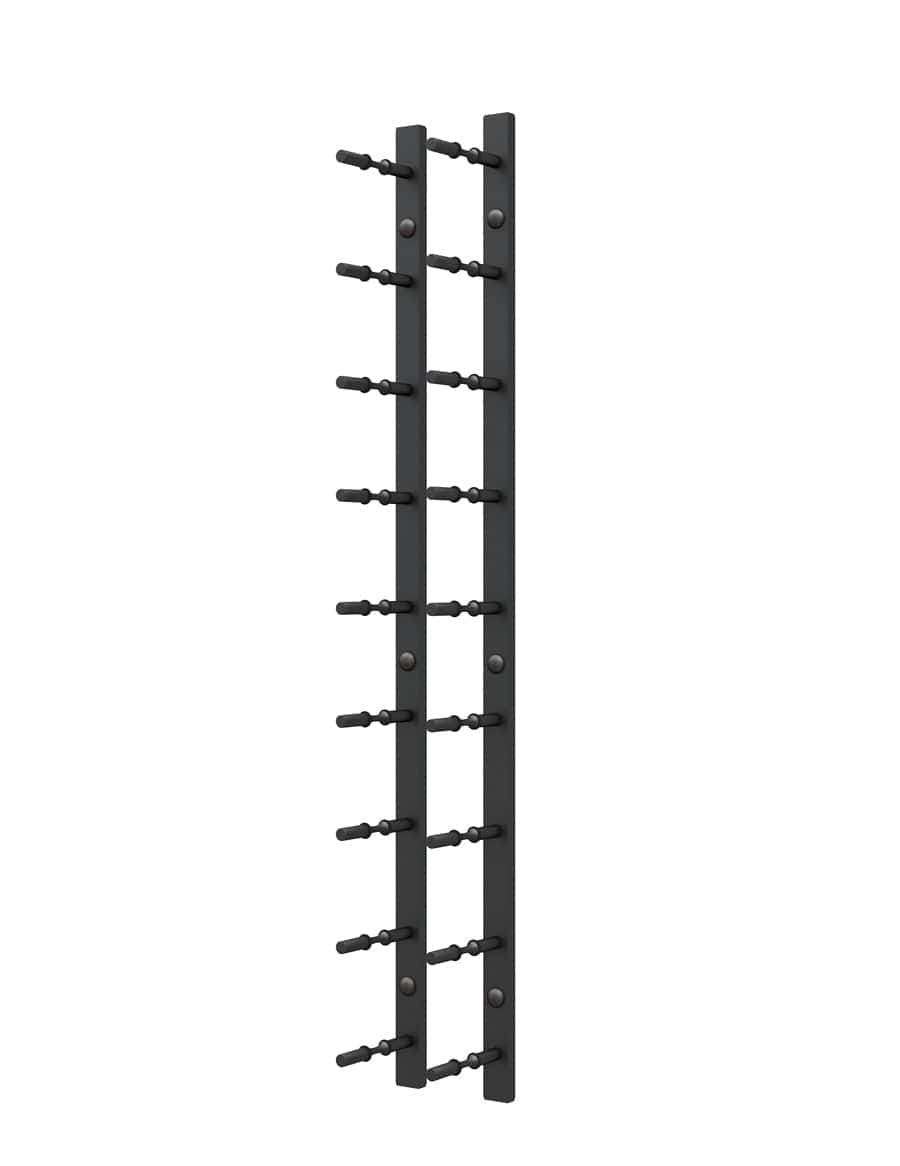 Ultra Wine Racks HZ Wall Rails - 3FT Metal Wine Racks (9 to 27 Bottles) Wall Rails Wine Coolers Empire