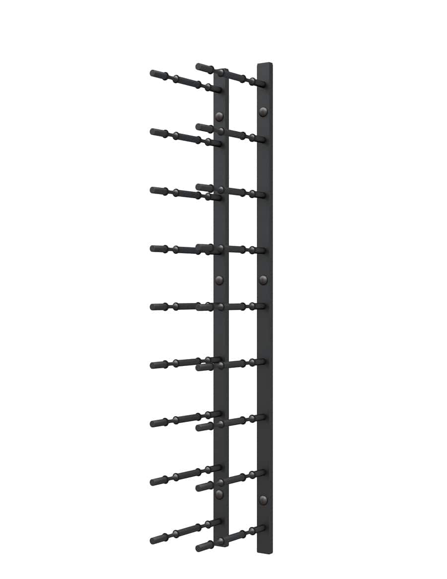 Ultra Wine Racks HZ Wall Rails - 3FT Metal Wine Racks (9 to 27 Bottles) Wall Rails Wine Coolers Empire