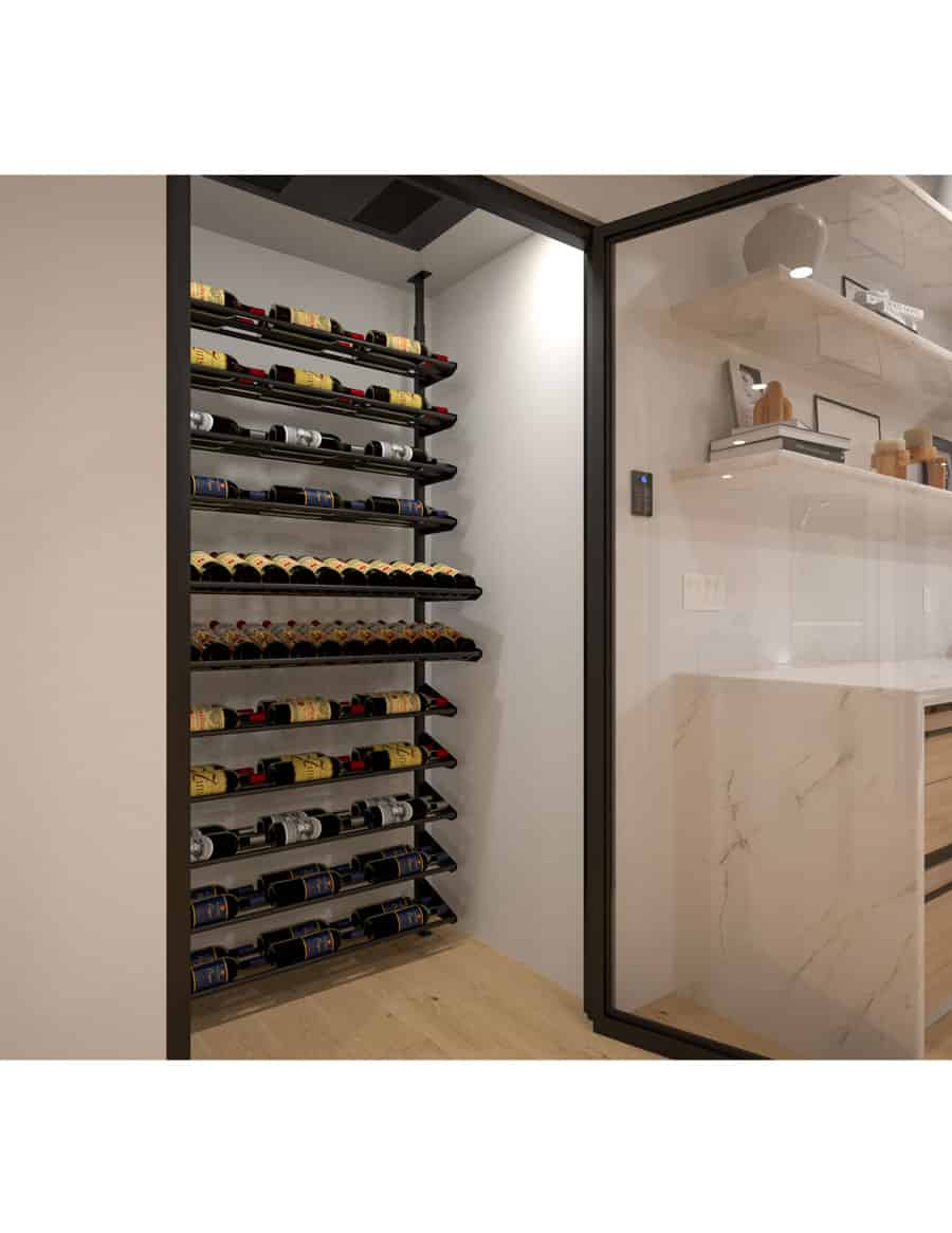 Ultra Wine Racks Showcase Featured Display Kit (78-105 Bottles) Showcases Wine Coolers Empire