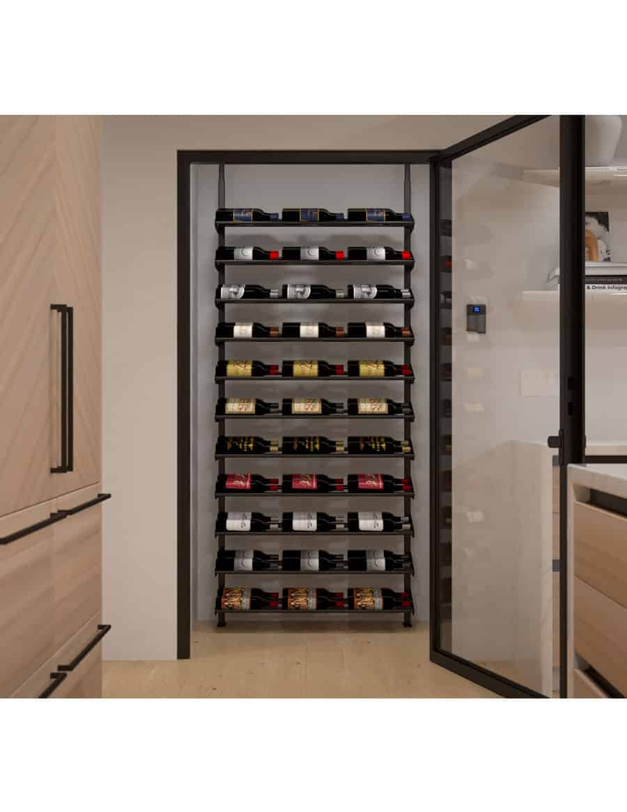 Ultra Wine Racks Showcase Standard Cascade Kits 66-99 Bottles Showcases Wine Coolers Empire